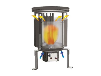 Biemmedue GW plinski grejač 31 kW