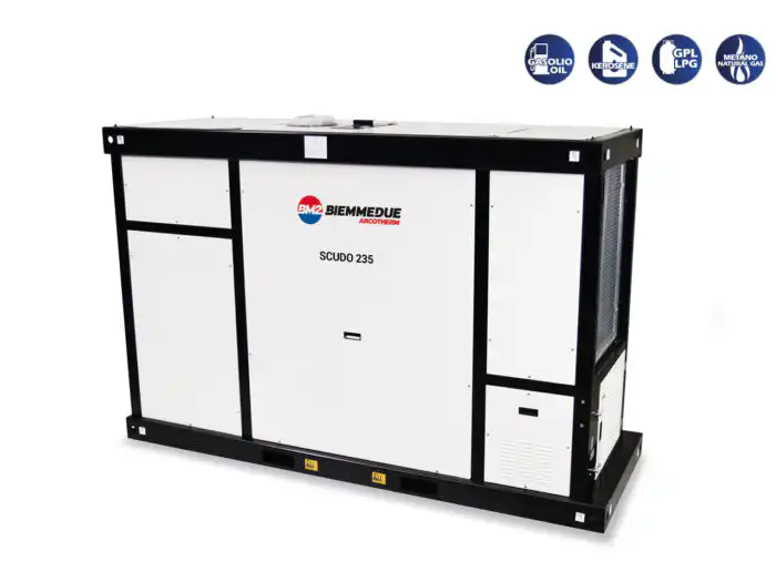 Biemmedue SCUDO 235 T industrijski indirektni grejač 235 kW