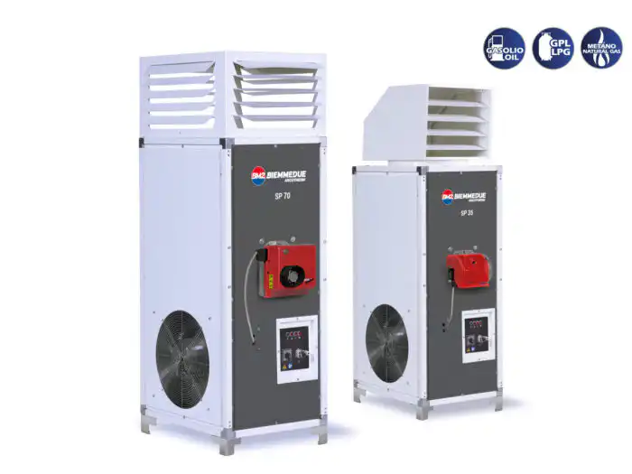Biemmedue SP 235 industrijski indirektni grejač 235 kW